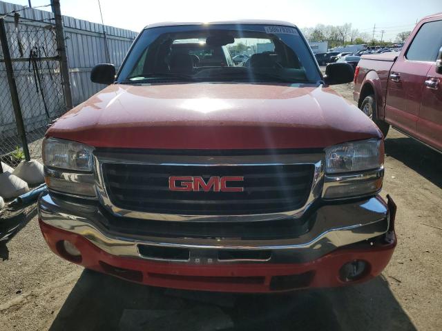 1GTEC19T95Z123086 - 2005 GMC NEW SIERRA C1500 RED photo 5