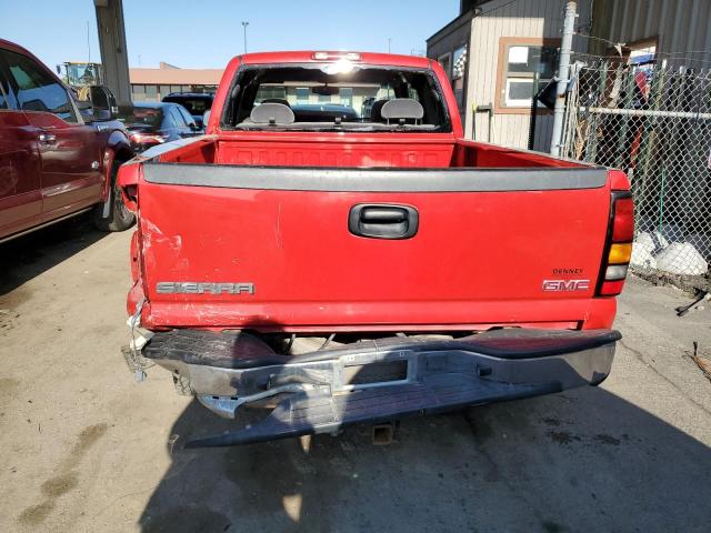 1GTEC19T95Z123086 - 2005 GMC NEW SIERRA C1500 RED photo 6