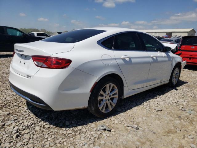 1C3CCCAB1GN117268 - 2016 CHRYSLER 200 LIMITED WHITE photo 3