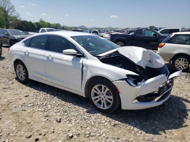 1C3CCCAB1GN117268 - 2016 CHRYSLER 200 LIMITED WHITE photo 4