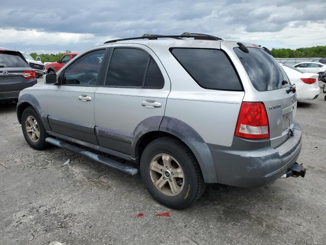 KNDJD733635151200 - 2003 KIA SORENTO EX SILVER photo 2