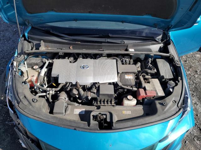 JTDKARFP1J3094632 - 2018 TOYOTA PRIUS PRIM 蓝色 照片 11