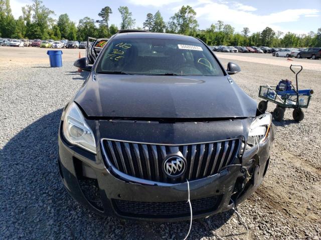 2G4GT5GX9E9288714 - 2014 BUICK REGAL GS BLACK photo 5