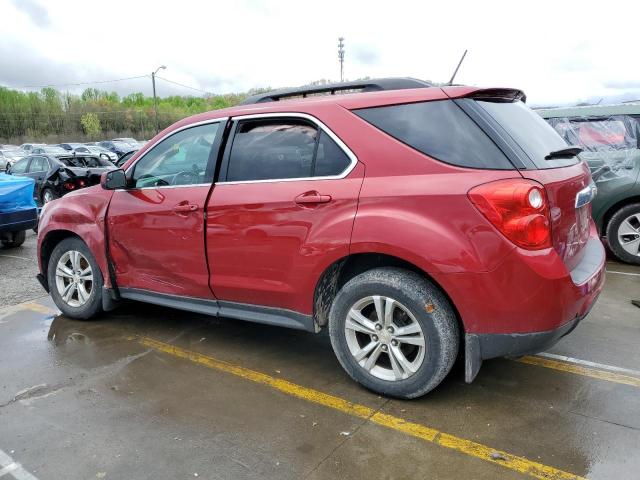 2GNALBEK5E6219785 - 2014 CHEVROLET EQUINOX LT RED photo 2