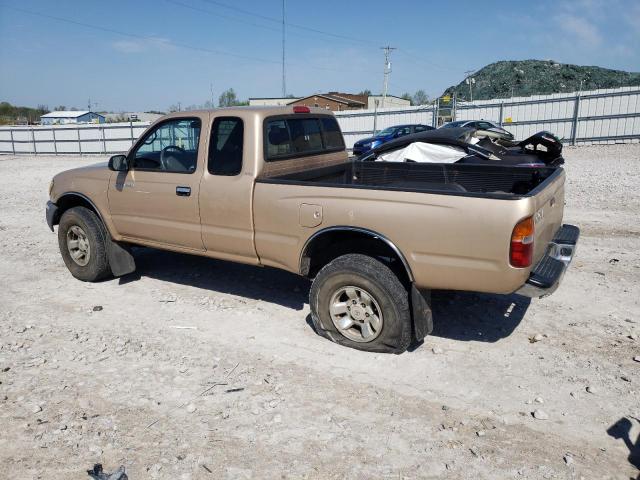 4TASN92N7YZ675791 - 2000 TOYOTA TACOMA XTRACAB PRERUNNER Qəhvəyi foto 2