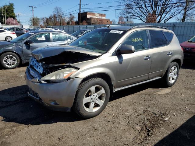 JN8AZ08T94W227767 - 2004 NISSAN MURANO SL GOLD photo 1