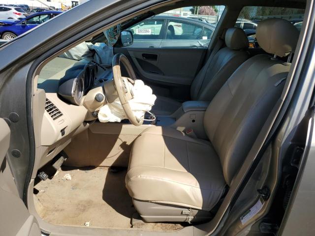 JN8AZ08T94W227767 - 2004 NISSAN MURANO SL GOLD photo 7