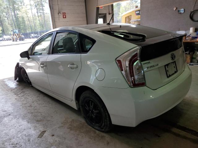 JTDKN3DU6C5414075 - 2012 TOYOTA PRIUS WHITE photo 2