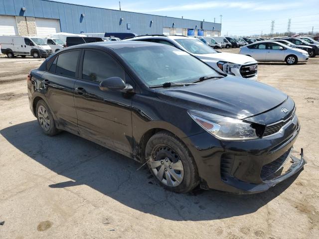 3KPA24AD4LE353876 - 2020 KIA RIO LX BLACK photo 4