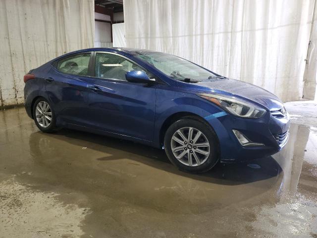 5NPDH4AE6GH719830 - 2016 HYUNDAI ELANTRA SE BLUE photo 4