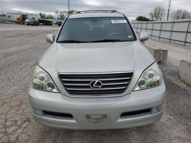 JTJBT20X140027767 - 2004 LEXUS GX 470 SILVER photo 5