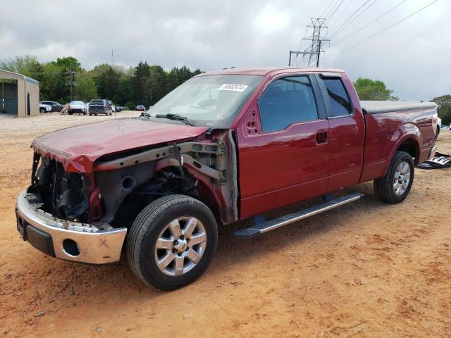 1FTFX1CF4DFB07194 - 2013 FORD F150 SUPER CAB RED photo 1
