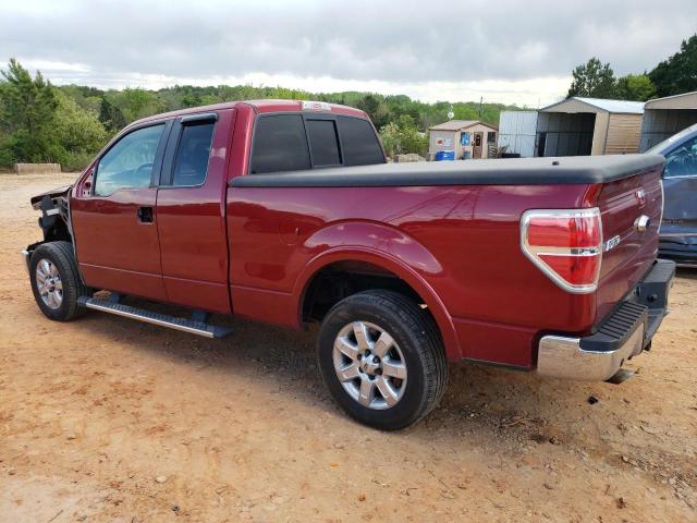 1FTFX1CF4DFB07194 - 2013 FORD F150 SUPER CAB RED photo 2