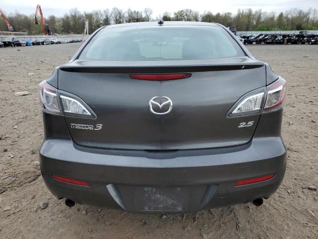 JM1BL1W96C1660778 - 2012 MAZDA 3 S GRAY photo 6