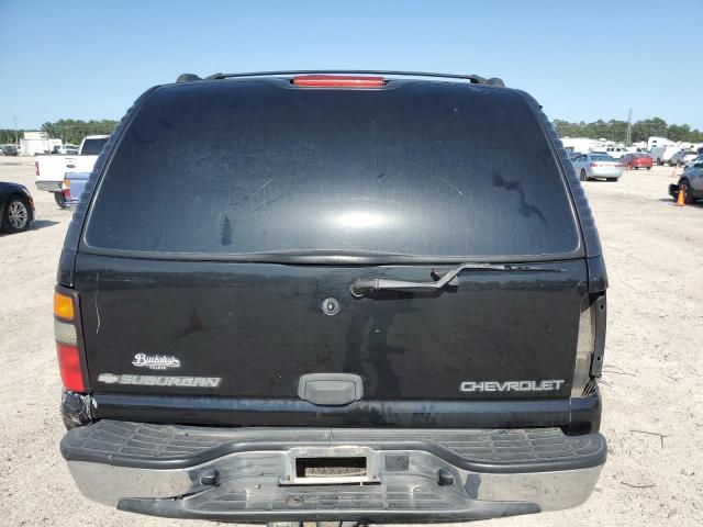 3GNEC16Z63G100779 - 2003 CHEVROLET SUBURBAN C1500 BLACK photo 6