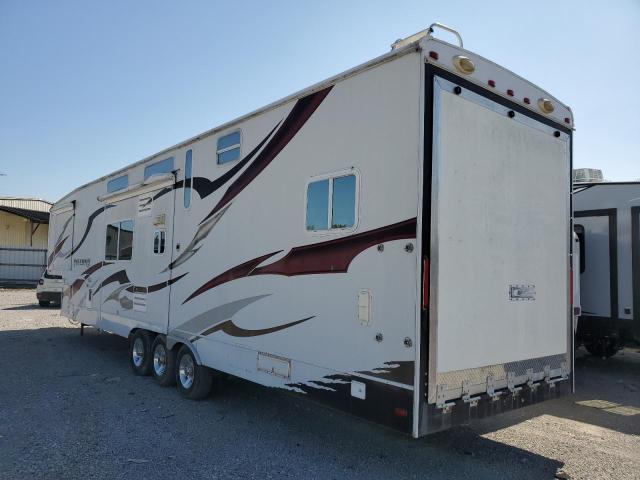 4EZFH403885027738 - 2008 CAMP 5TH WHEEL WHITE photo 3