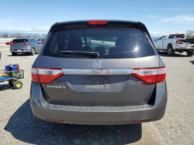 5FNRL5H4XDB067408 - 2013 HONDA ODYSSEY EX GRAY photo 6