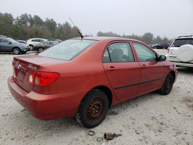 2T1BR32E56C602948 - 2006 TOYOTA COROLLA CE RED photo 3