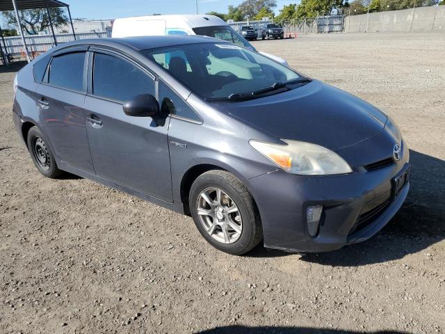 JTDKN3DU8C5394332 - 2012 TOYOTA PRIUS GRAY photo 4