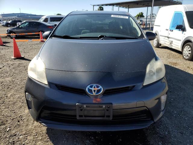 JTDKN3DU8C5394332 - 2012 TOYOTA PRIUS GRAY photo 5