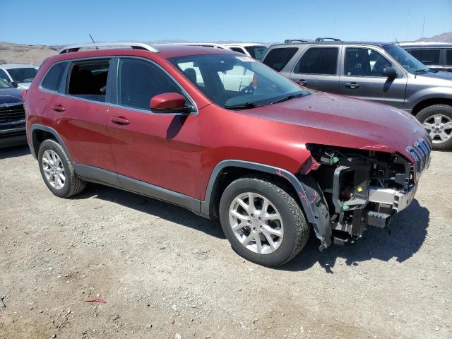 1C4PJLCB6GW234421 - 2016 JEEP CHEROKEE LATITUDE RED photo 4