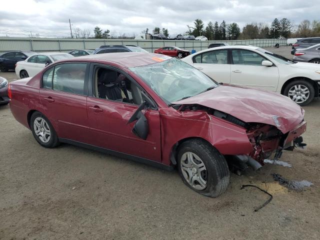 1G1ZS51F26F295537 - 2006 CHEVROLET MALIBU LS BURGUNDY photo 4