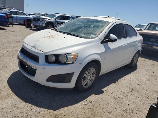 1G1JD5SH0F4177845 - 2015 CHEVROLET SONIC LT WHITE photo 1