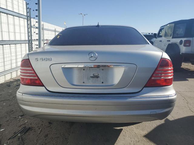 WDBNG75J03A359406 - 2003 MERCEDES-BENZ S 500 SILVER photo 6