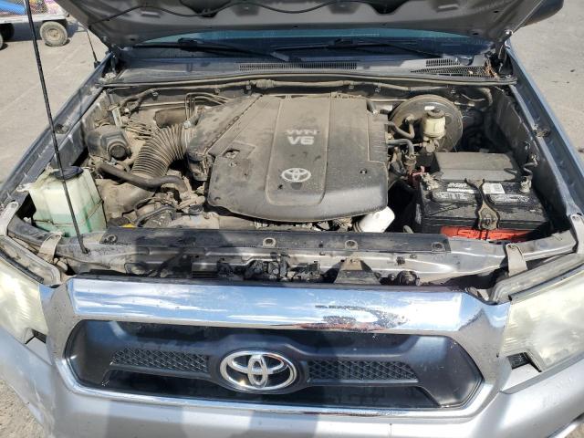 3TMJU4GN2FM178760 - 2015 TOYOTA TACOMA DOUBLE CAB PRERUNNER SILVER photo 11