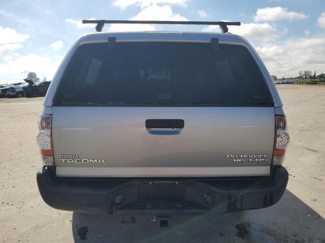 3TMJU4GN2FM178760 - 2015 TOYOTA TACOMA DOUBLE CAB PRERUNNER SILVER photo 6