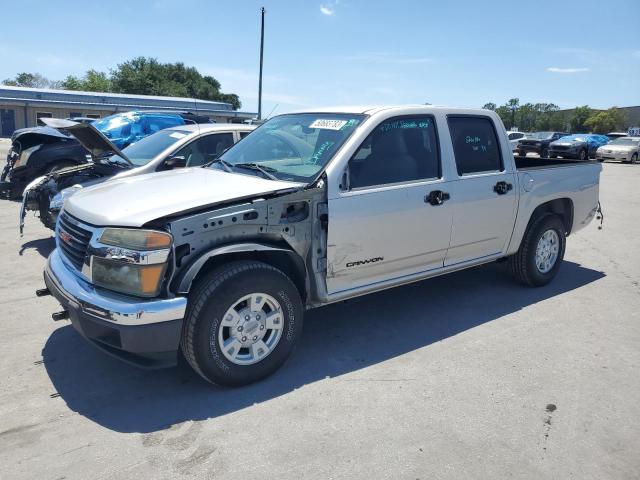 1GTCS136858173593 - 2005 GMC CANYON SILVER photo 1
