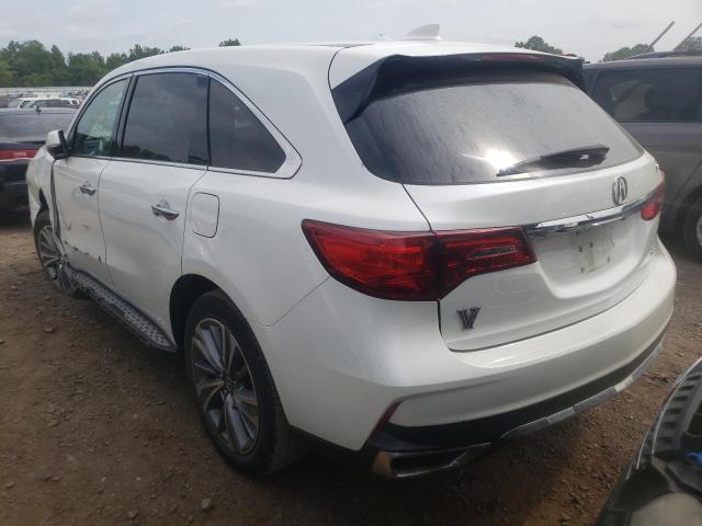 5FRYD4H5XHB018905 - 2017 ACURA MDX TECHNOLOGY WHITE photo 3