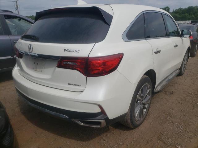 5FRYD4H5XHB018905 - 2017 ACURA MDX TECHNOLOGY WHITE photo 4