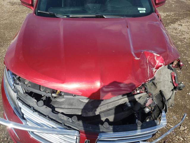 5LMCJ3D9XHUL04664 - 2017 LINCOLN MKC RESERVE RED photo 11