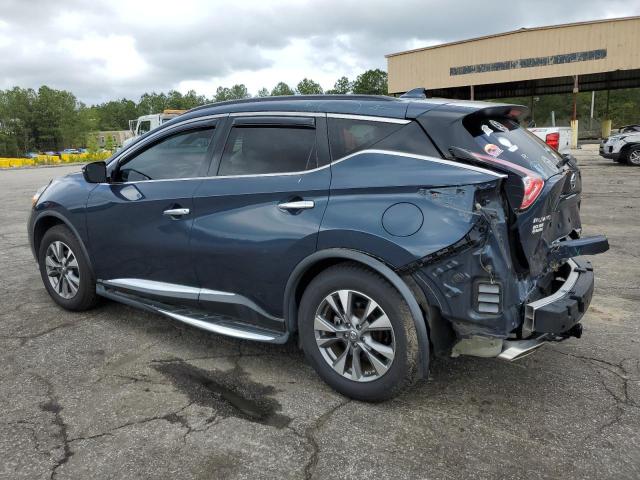 5N1AZ2MG4GN157813 - 2016 NISSAN MURANO S BLUE photo 2