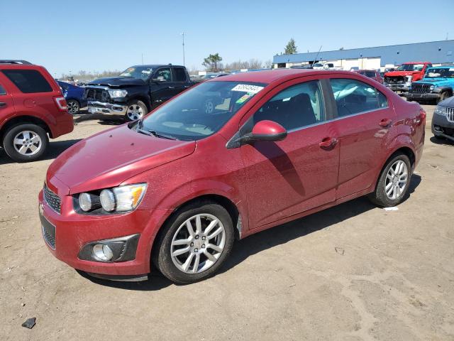 1G1JC5SH2C4179174 - 2012 CHEVROLET SONIC LT RED photo 1