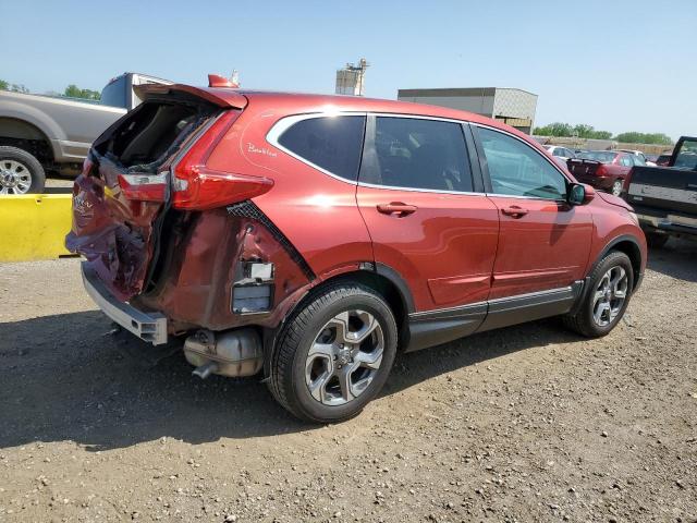 5J6RW2H89JL005378 - 2018 HONDA CR-V EXL RED photo 3