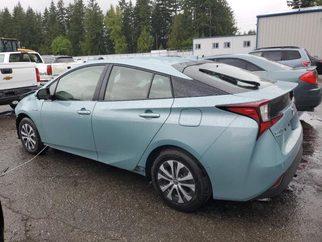 JTDL9MFU9N3039695 - 2022 TOYOTA PRIUS LE TURQUOISE photo 2