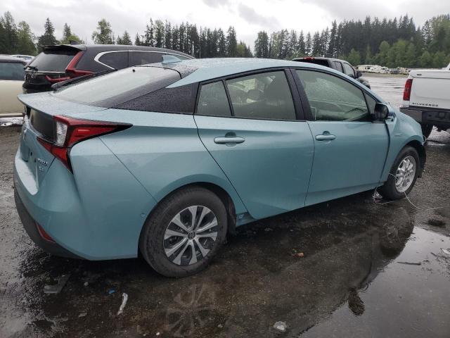 JTDL9MFU9N3039695 - 2022 TOYOTA PRIUS LE TURQUOISE photo 3