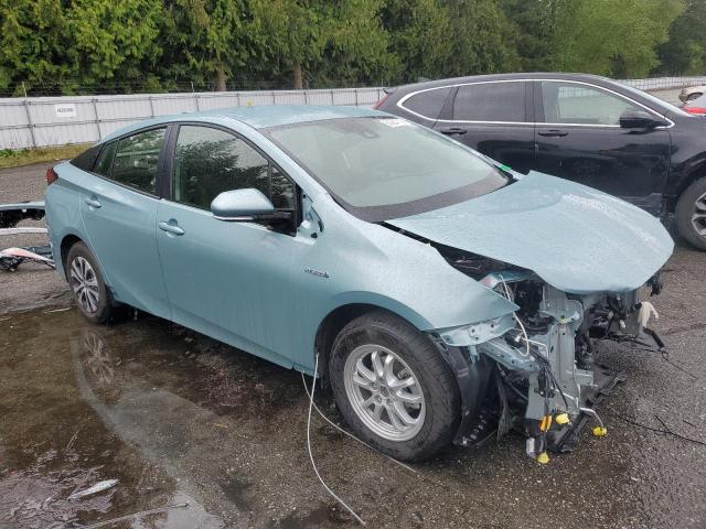 JTDL9MFU9N3039695 - 2022 TOYOTA PRIUS LE TURQUOISE photo 4