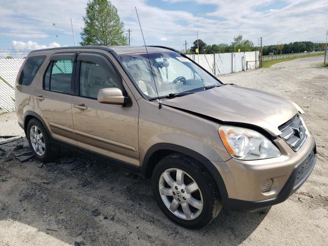 SHSRD78945U321404 - 2005 HONDA CR-V SE TAN photo 4