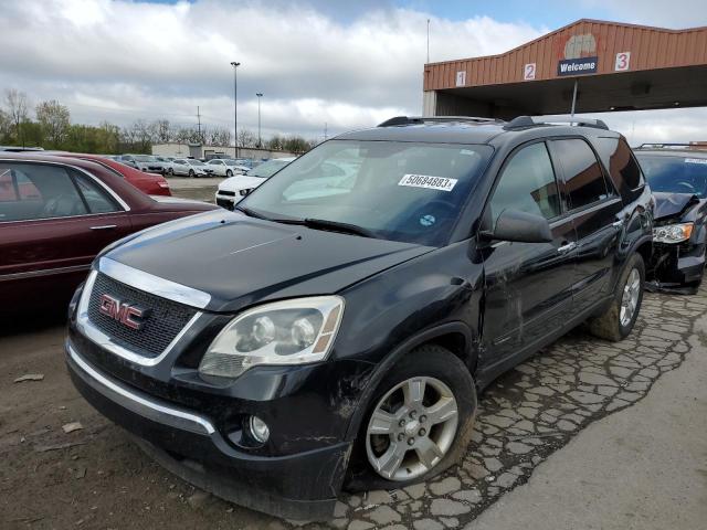 1GKKVPED8BJ350671 - 2011 GMC ACADIA DEN SLE BLACK photo 1