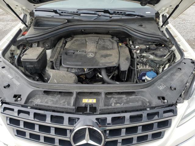 4JGDA5HB9DA144868 - 2013 MERCEDES-BENZ ML 350 4MATIC WHITE photo 12