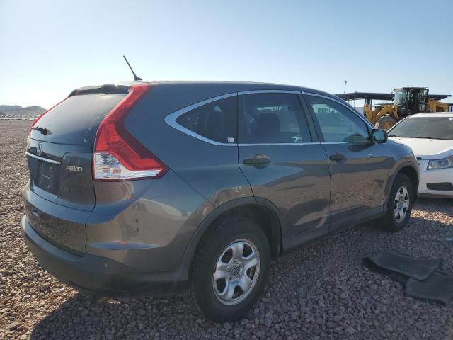 5J6RM4H3XCL035725 - 2012 HONDA CR-V LX SILVER photo 3