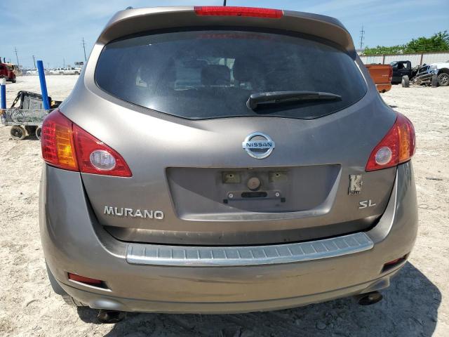 JN8AZ1MUXAW001852 - 2010 NISSAN MURANO S GRAY photo 6