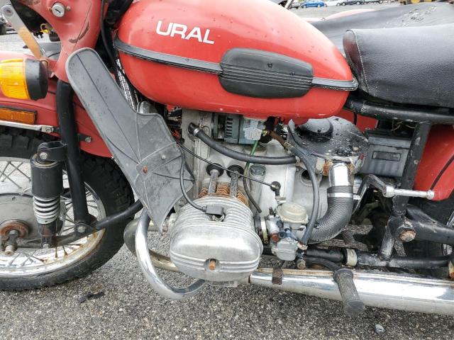 XTB3764A2T1185106 - 1996 URAL MOTORCYCLE RED photo 7