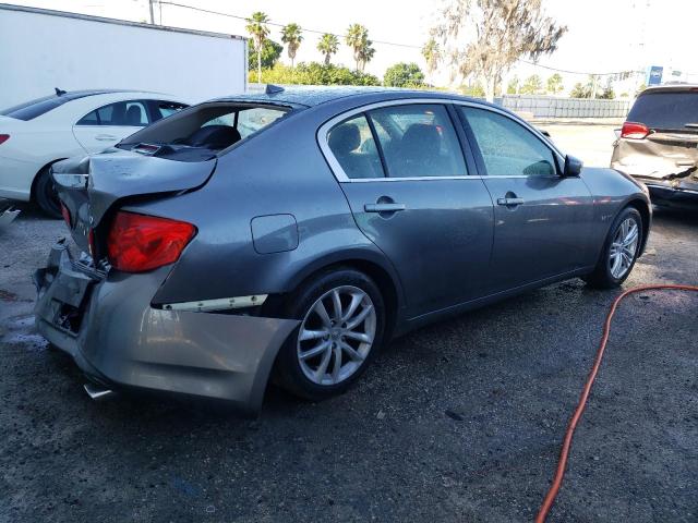 JN1CV6AP2FM503563 - 2015 INFINITI Q40 GRAY photo 3