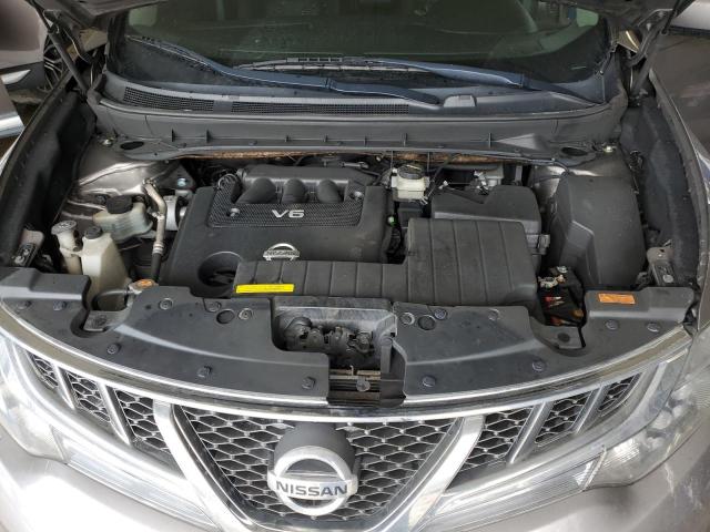 JN8AZ1MU6CW113891 - 2012 NISSAN MURANO S GRAY photo 12