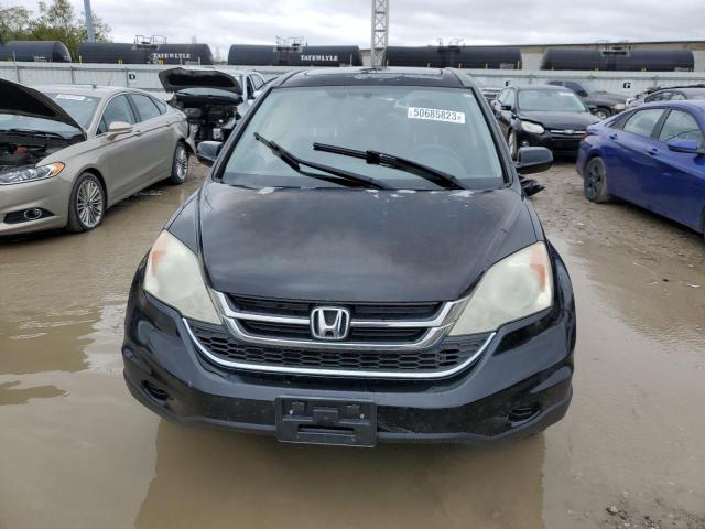 5J6RE4H72AL090604 - 2010 HONDA CR-V EXL BLACK photo 5