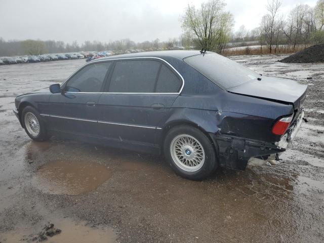 WBAGH83491DP20473 - 2001 BMW 740 IL BLUE photo 2